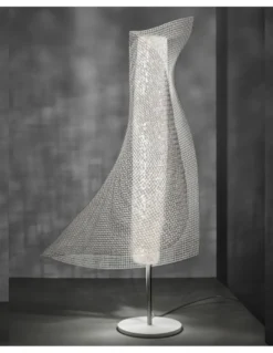 Lampara de mesa Clara - a-emotional light - Lámpara de diseño inspiracional, acabado blanco