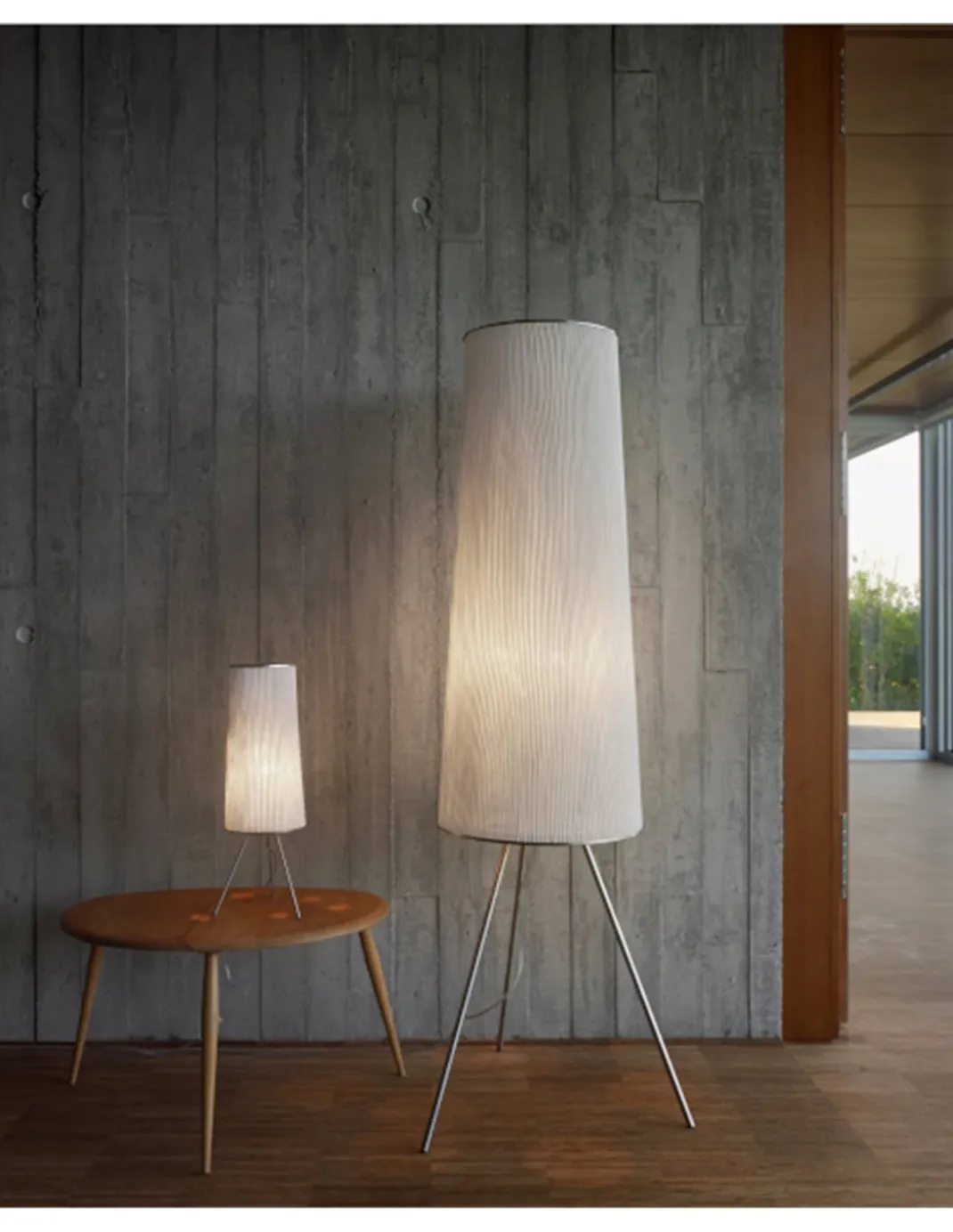 Lampara de mesa Ura - a - emotional light - Lámpara trípode de malla decorativa