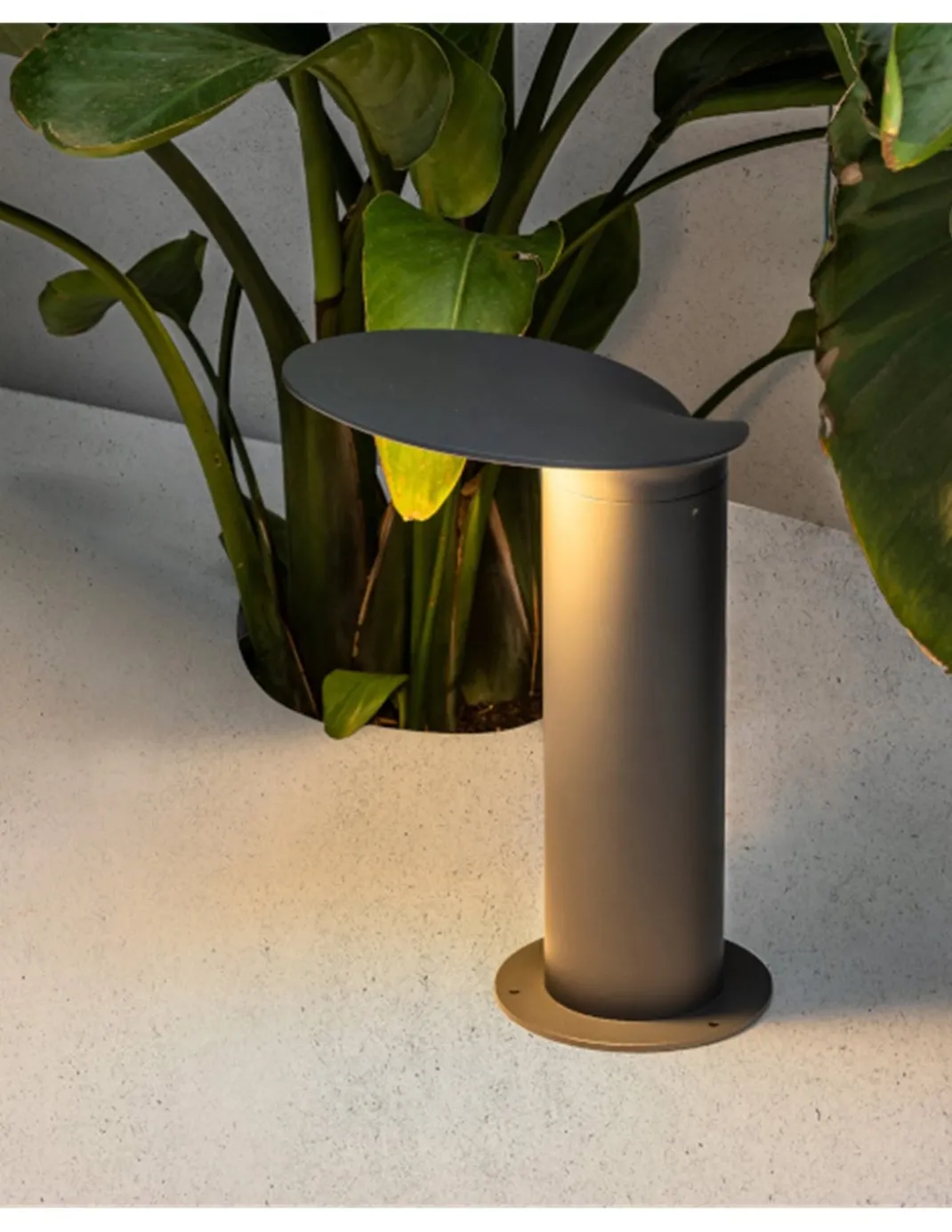 Lámpara baliza inspiración flor de Loto dos tamaños Lotus - Faro