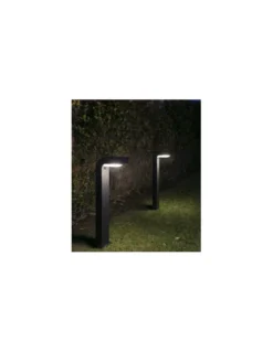 Lámpara baliza Klamp - Faro - Lámpara de exterior, acabado gris oscuro, IP44