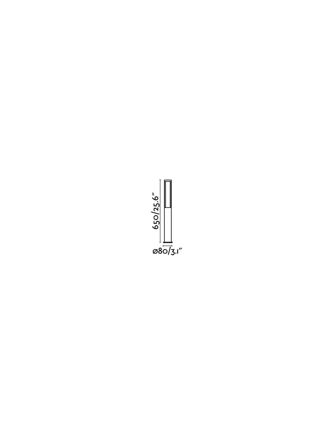 Lámpara baliza LED disponible en dos tamaños Logar- Faro
