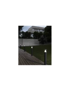 Lámpara Baliza PLIM 1 - Faro - Exterior y jardin, color gris oscuro