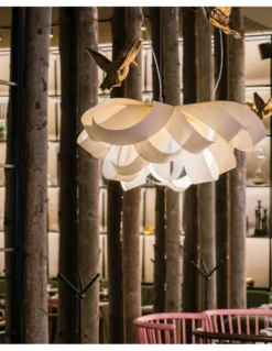 Lámpara Colgante Agatha - LZF - Lámpara de madera artesanal