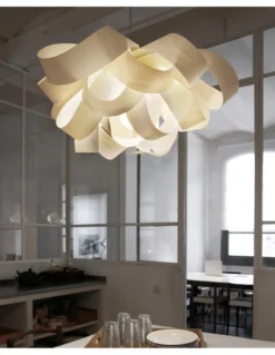 Lámpara Colgante Agatha - LZF - Lámpara de madera artesanal