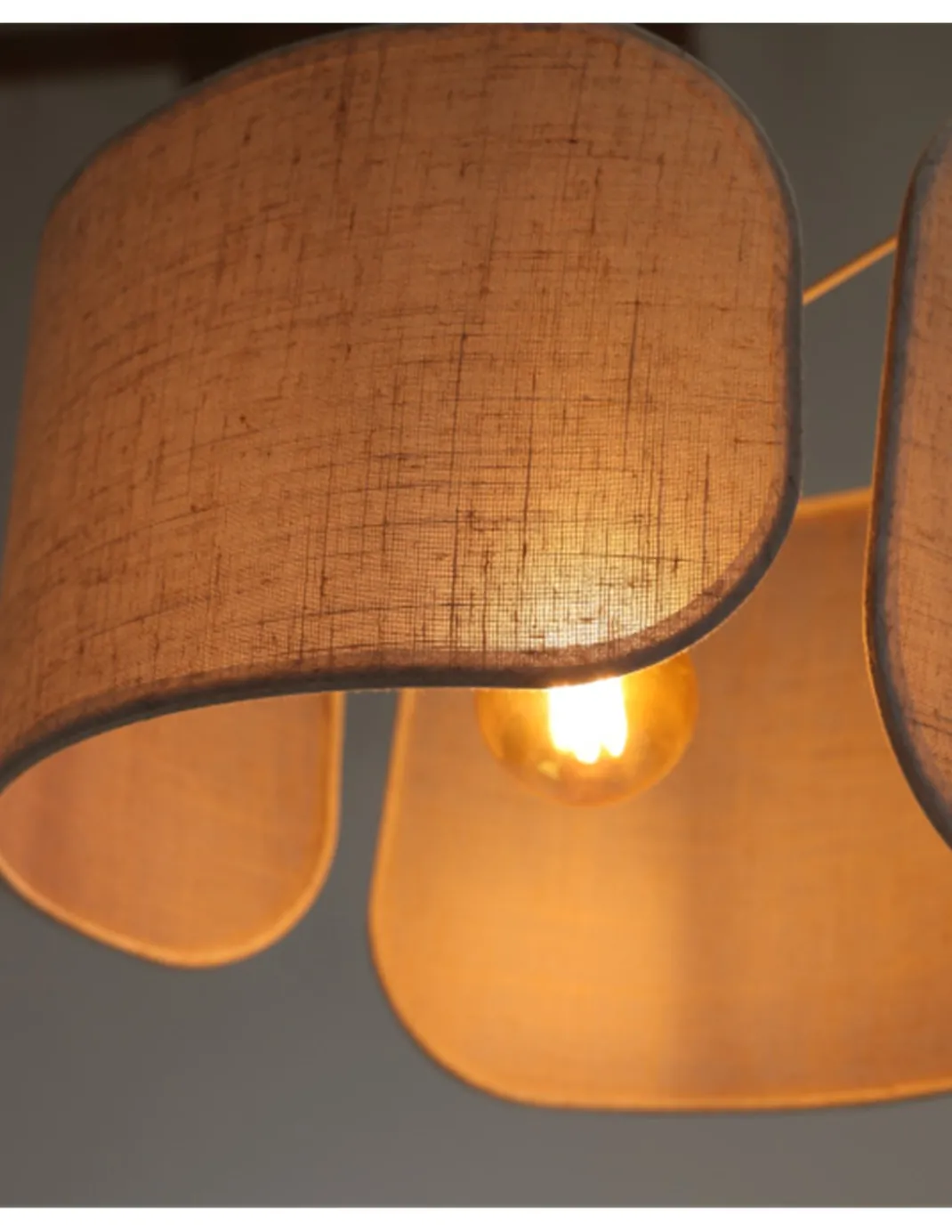 Lámpara colgante Alicante - IDP Lampshades - Pantalla de lino