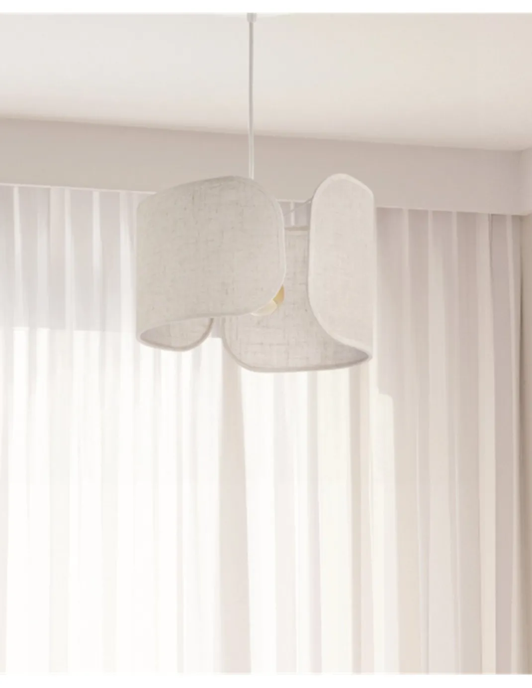 Lámpara colgante Alicante - IDP Lampshades - Pantalla de lino