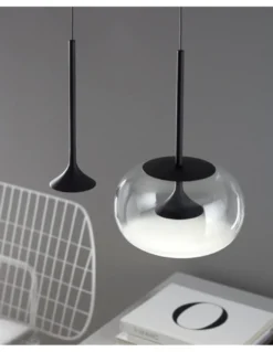 Lámpara colgante Alive – LedsC4 – Lámpara de cristal tipo bola, LED 2700K 454 lm