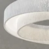 Lámpara colgante Anel - a-emotional light - Lámpara de diseño biomórfico y vanguardista, malla de acero