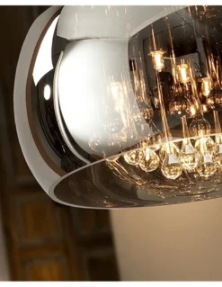 Lámpara colgante Argos – Schuller – Pantalla de cristal murano, diseño decorativo