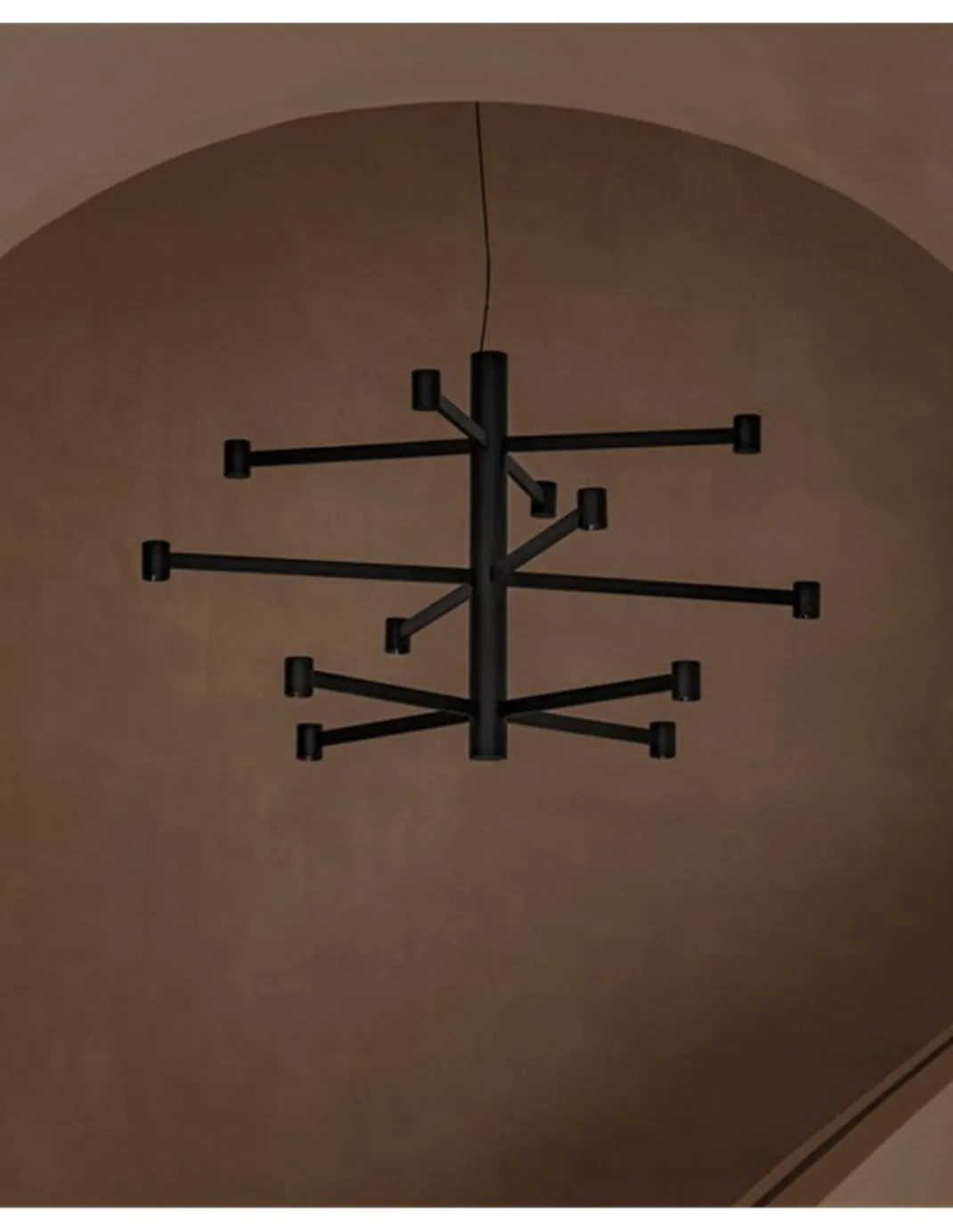 Lámpara colgante Art Chandelier Base - Arkoslight - Lámpara LED minimalista