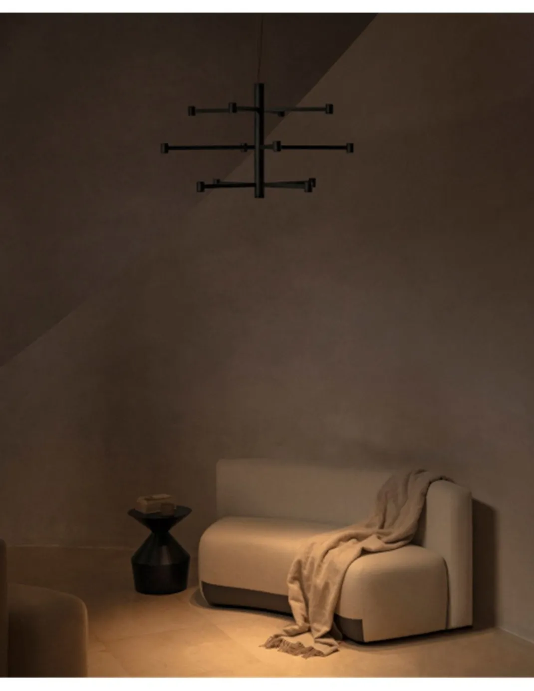 Lámpara colgante Art Chandelier Base - Arkoslight - Lámpara LED minimalista