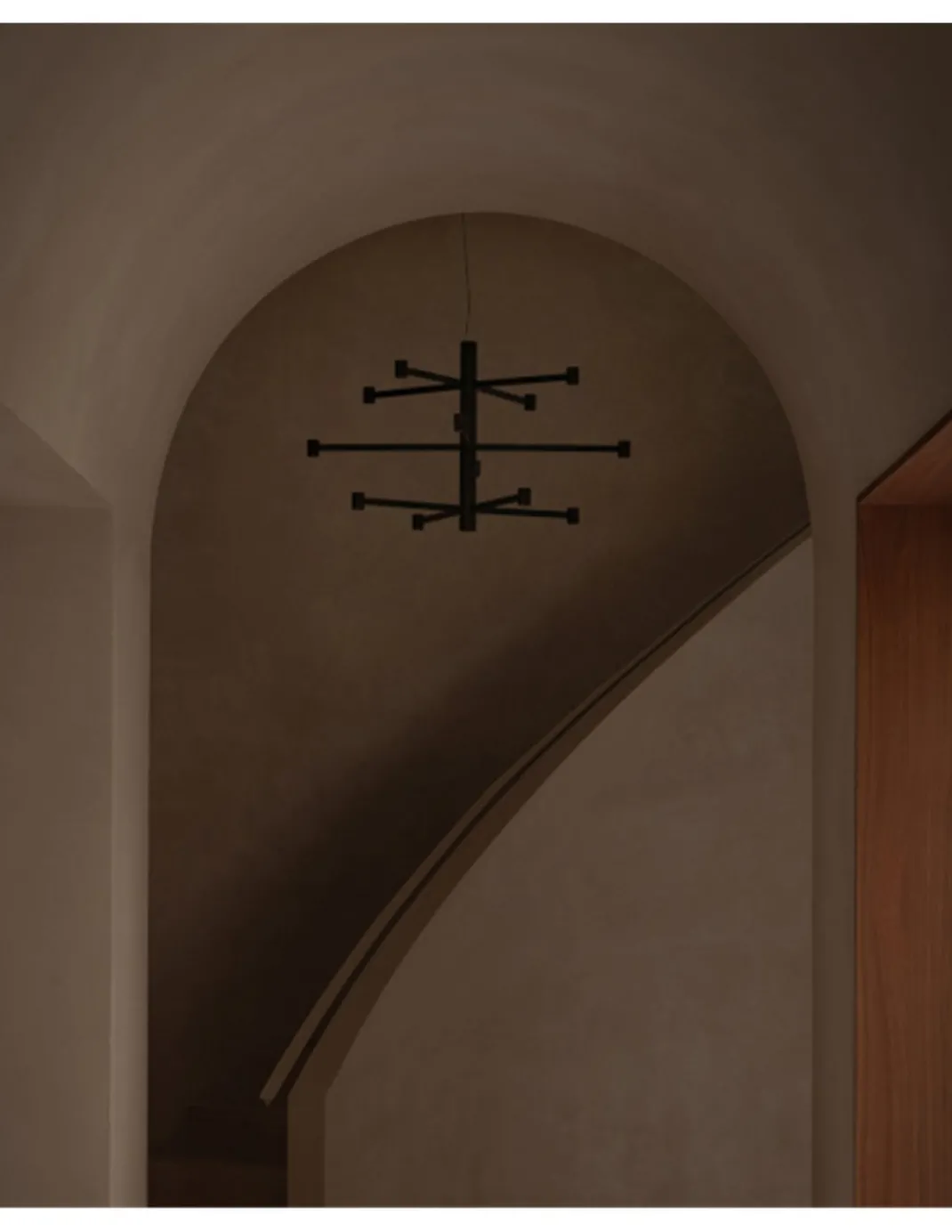 Lámpara colgante Art Chandelier Base - Arkoslight - Lámpara LED minimalista