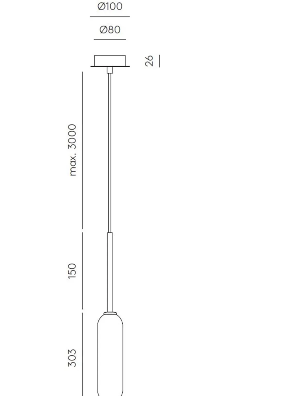 Lámpara colgante Atil – Aromas – Lámpara de techo dorada/negra, LED 2700K