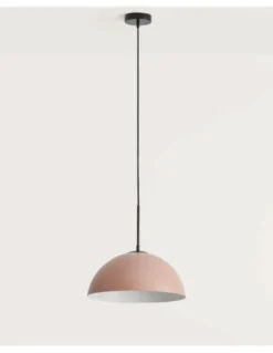 Lámpara colgante Beta - Aromas - Pantalla color nude, Ø 35 cm