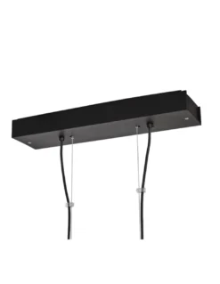 Lámpara colgante Bol - Bover - Lámpara decorativa 4 luces, LED regulable