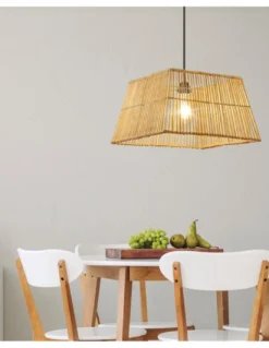 Lámpara colgante Cabanas - AJP - Lámpara de ratán, diseño natural