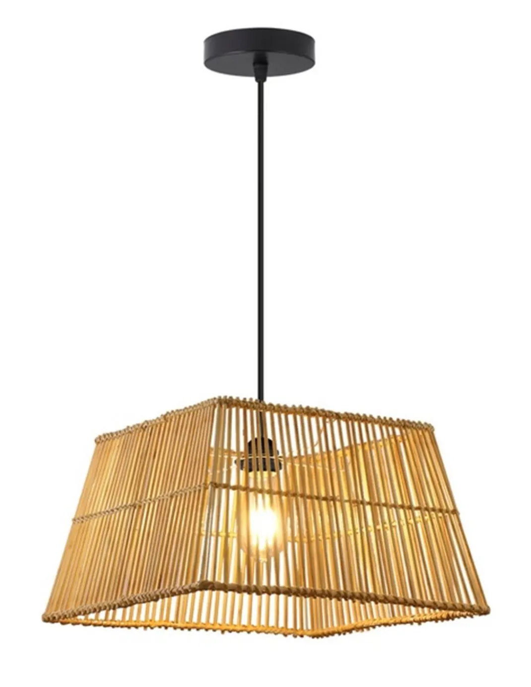 Lámpara colgante Cabanas - AJP - Lámpara de ratán, diseño natural