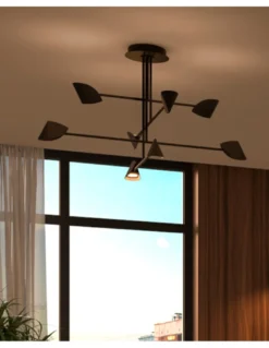 Lámpara colgante Capuccina - Mantra - Lámpara de techo decorativa 8 luces orientables