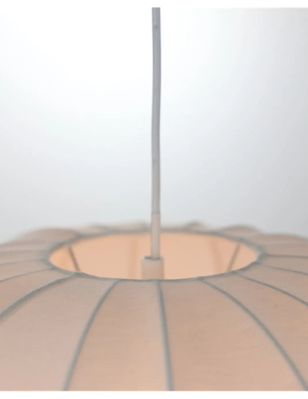 Lámpara colgante Chiquita - IDP Lampshades - Diseño redondo blanco