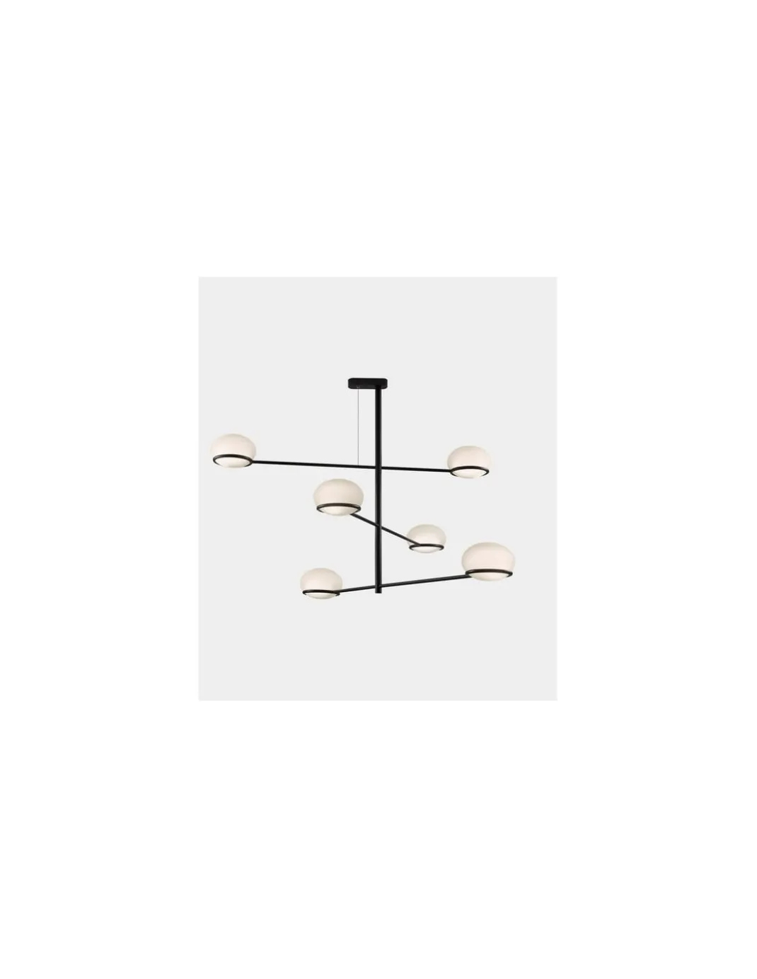 Lámpara colgante Coco chandelier - LedsC4 - Lámpara de araña moderna