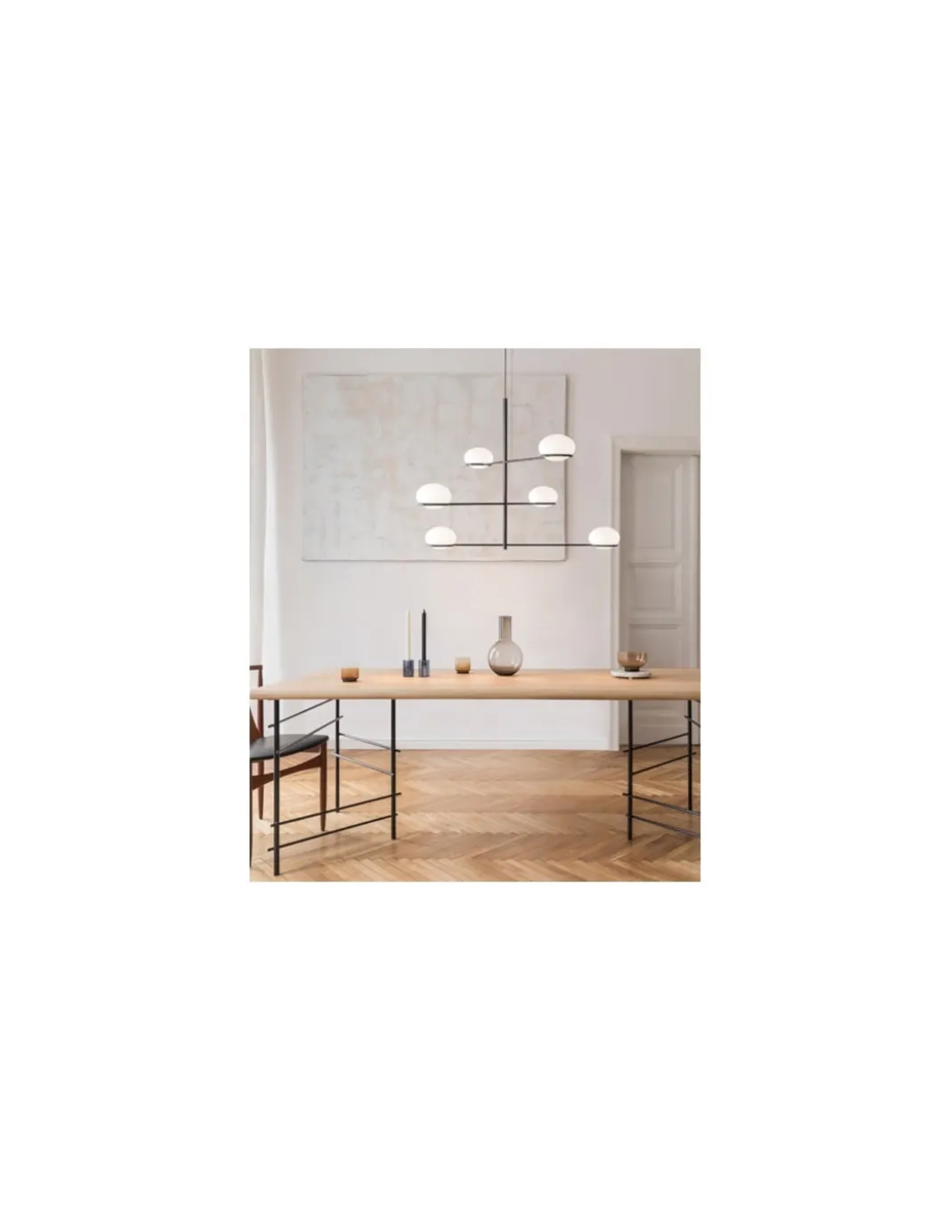 Lámpara colgante Coco chandelier - LedsC4 - Lámpara de araña moderna