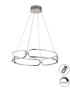 Lámpara colgante Colette – Schuller – Lámpara moderna LED regulable, 3 tamaños y 2 colores