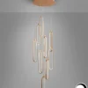 Lámpara colgante Colette – Schuller – Lámpara moderna de 9 luces, LED regulable