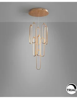 Lámpara colgante Colette – Schuller – Lámpara moderna de 9 luces, LED regulable