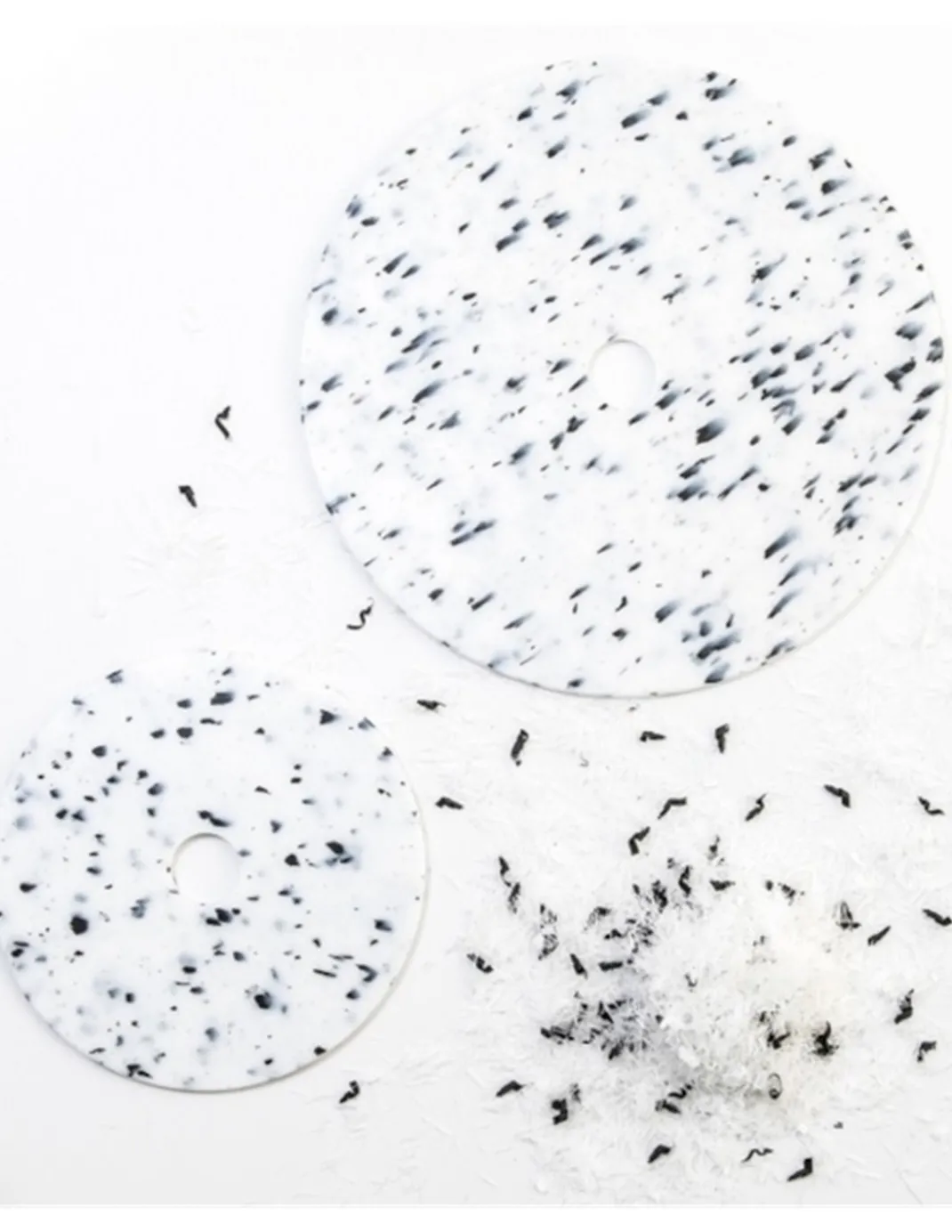 Lámpara colgante Confetti - Faro - Pantalla fabricada en materiales reciclados, 2 tamaños