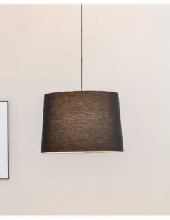 Lámpara colgante Conga - Faro - Pantalla de papiro, disponible en 3 colores