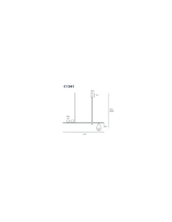 Lámpara colgante Crane - Aromas - Lámpara decorativa oro mate, LED 2700K