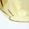 Lámpara colgante Daiki - IDP Lampshades - Lámpara lineal con 3 pantallas de cristal ámbar