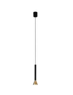 Lámpara colgante Danka - Faro - Lámpara decorativa en oro satinado