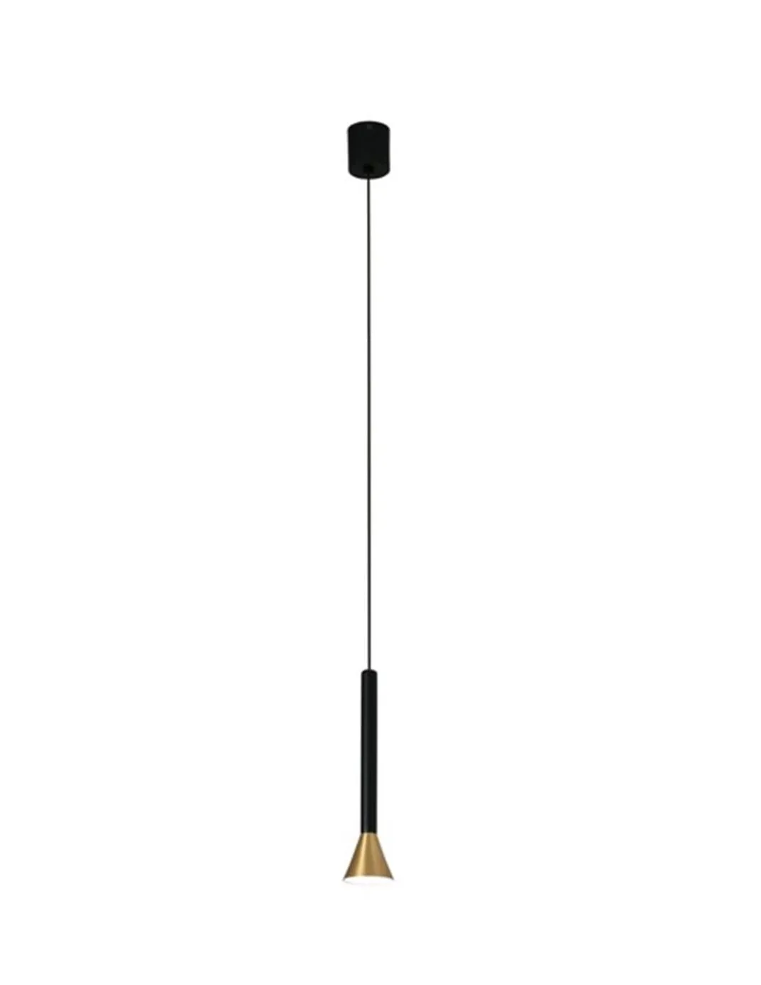 Lámpara colgante Danka - Faro - Lámpara decorativa en oro satinado