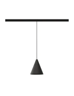 Lámpara colgante de carril magnético 48V Zoe – Beneito & Faure – Lámpara decorativa LED 2700K/3000K, Ø 7,2 cm