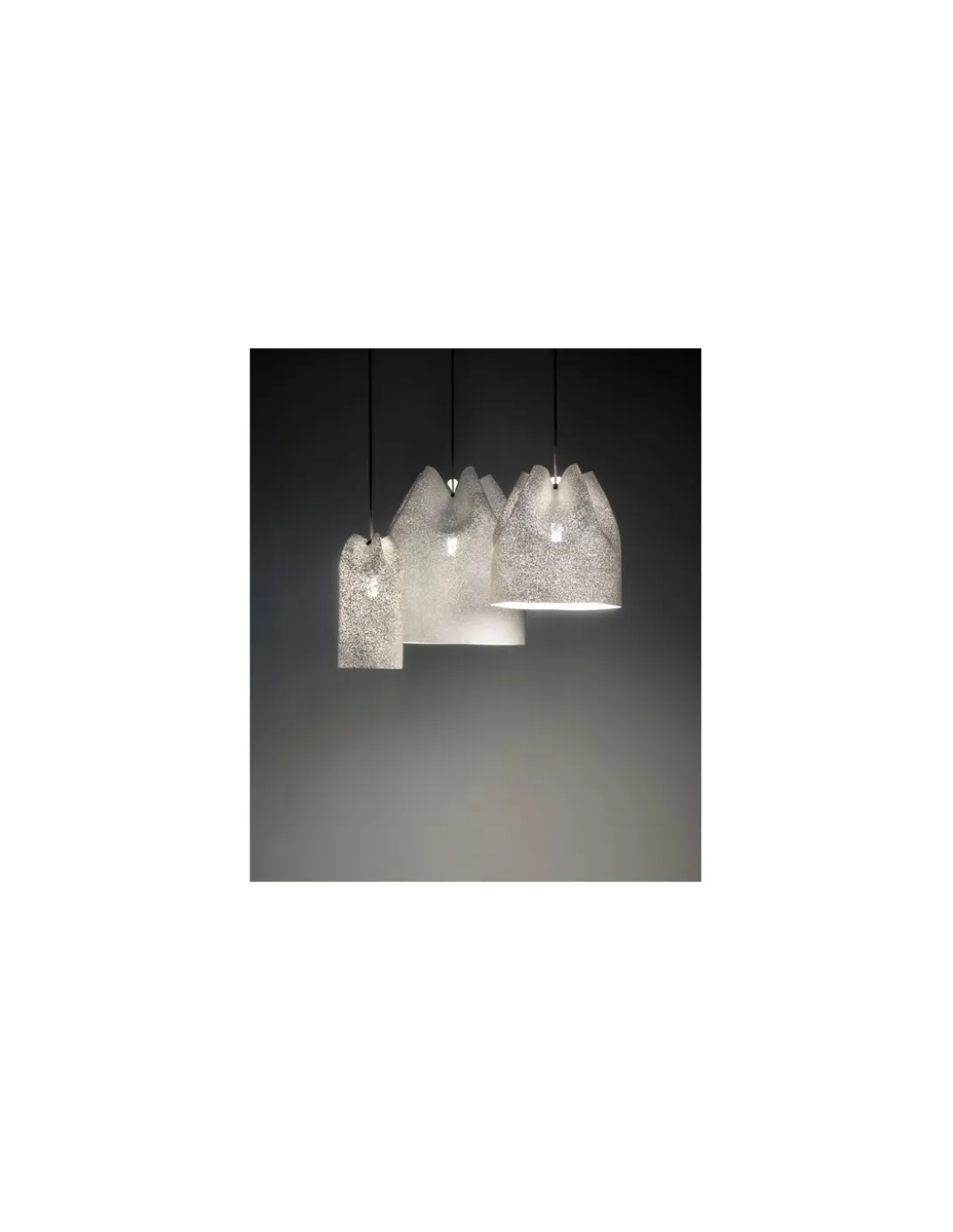 Lámpara colgante de exterior Agasallo - a-emotional light - Lámpara decorativa de malla en 4 tamaños