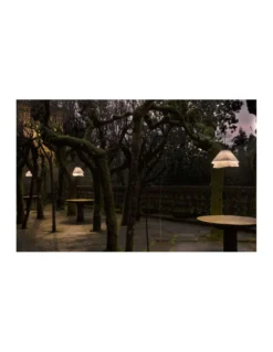 Lámpara colgante de exterior Tempo Vivace - a-emotional light - Lámpara decorativa con pantalla de malla inoxidable