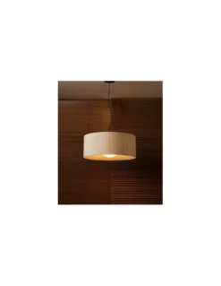 Lámpara colgante de techo LAP - Milán - Lámpara decorativa traslúcida color crudo