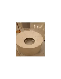 Lámpara colgante de techo LAP - Milán - Lámpara decorativa traslúcida color crudo
