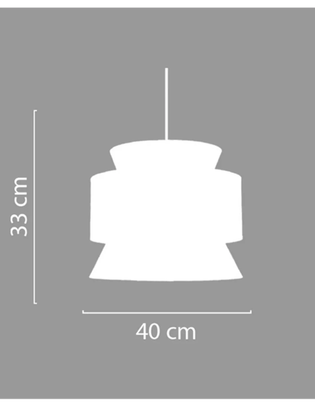 Lámpara colgante de techo Salomon – IDP Lampshades – Diseño natural, pantalla de lino y rafia