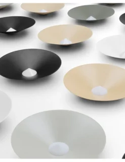 Lámpara colgante empotrable Dune - Arkoslight - Lámpara minimalista con pantalla cónica