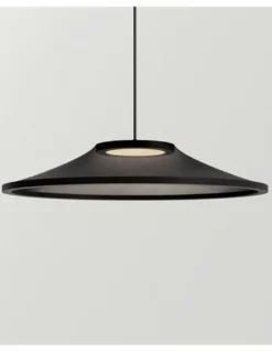 Lámpara colgante empotrable Warp - Arkoslight - Pantalla textil, translúcida