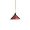 Lámpara colgante Eperara-Siapidara Single S-B - PET Lamp - Lámpara artesanal de fibra natural