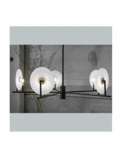 Lámpara colgante Erto - Aromas - Lámpara de alabastro, Ø 120 cm, LED 2700K