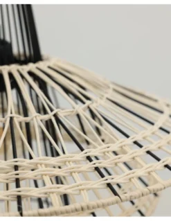 Lámpara colgante Farah - IDP Lampshades - Lámpara boho chic de ratán