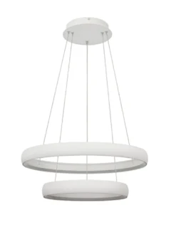 Lámpara colgante Flats - Mantra - Lámpara moderna con doble aro LED