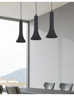 Lámpara colgante Fleche – Fokobu – Lámpara moderna de madera de abedul, disponible en 2 colores