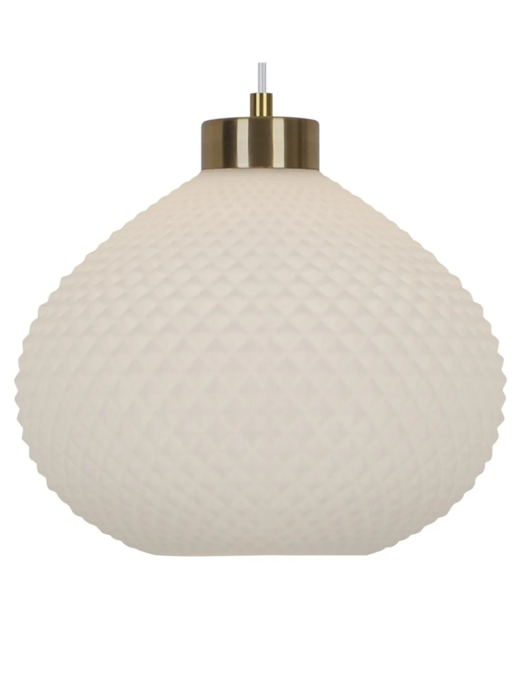 Lámpara colgante Flore – AJP – Pantalla de cristal en 2 colores