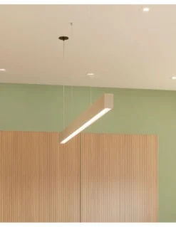 Lámpara colgante Forest – Beneito & Faure – Lámpara lineal de madera