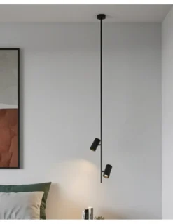 Lámpara colgante Gina - ACB - Colgante con 2 luces orientables de diseño minimalista